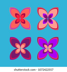New color pattern with many flower.