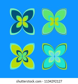 New color pattern with many flower.
