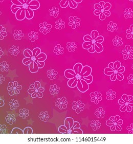 New color pattern with many flower.