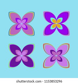 New color pattern with many flower.