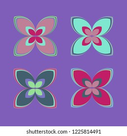 New color pattern with many flower.