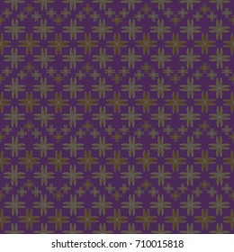 New color seamless pattern with many flower.