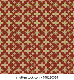 New color seamless pattern with many flower.