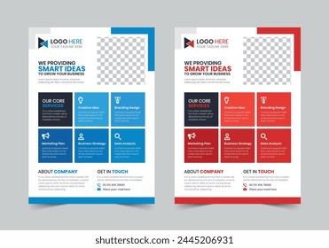 New Commercial Flyer Template | A4 | Print Ready Fully Editable 
