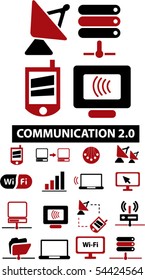 new communication signs. vector