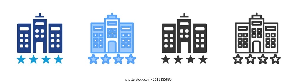 New Company icon set multiple style collection
