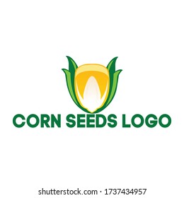 new corn seeds logo design