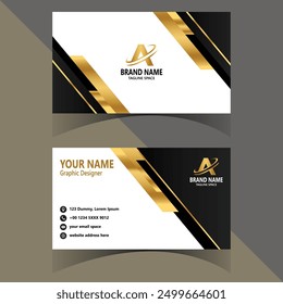 New Corporate Abstract Business Card Design