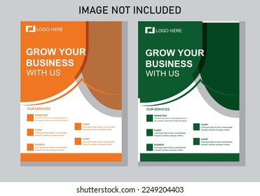 new corporate business flyer design 