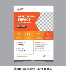 New Corporate Flyer Design tamplate