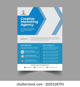 New corporate flyer design templates with creative look