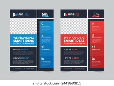 New Corporate Flyer Template | A4 | Print Ready | Fully Editable