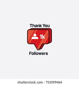 New Counter Notification Icon Instagram. Follower. New Icon like 1 insta symbol button. Social media like insta ui app smart phone.10000 followers illustration with thank yo