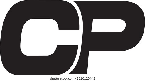 New CP Monogram Logo Design