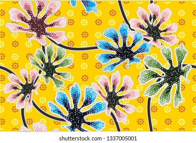 NEW CREATION BATIK MOTIF. Batik Indonesian: is a technique of wax-resist dyeing applied to whole cloth, or cloth made using this technique originated from Indonesia.