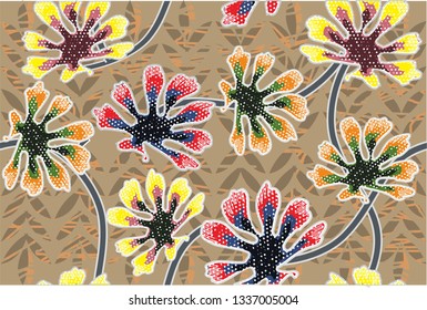 NEW CREATION BATIK MOTIF. Batik Indonesian: is a technique of wax-resist dyeing applied to whole cloth, or cloth made using this technique originated from Indonesia.