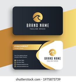 New Creative and Clean Vector Business Card Template
