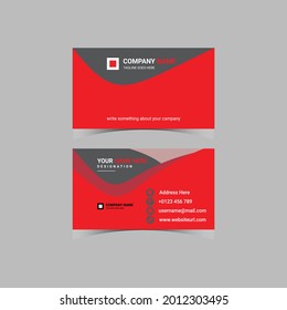 New Creative Corporate Business Card, Technology Business Card,Vector Template