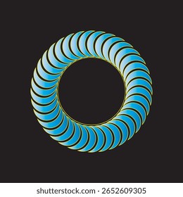 Nuevo diseño de logotipo de flor creativa con fondo de bloque