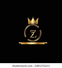 new creative golden latter logo design  Z logo, Z icon, Z letter, Z vector, technology, business, art, symbol, set,