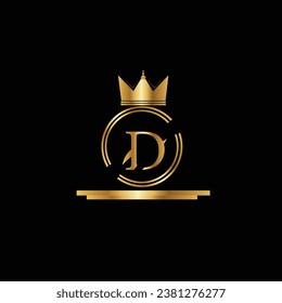 nuevo diseño creativo de logotipo dorado 