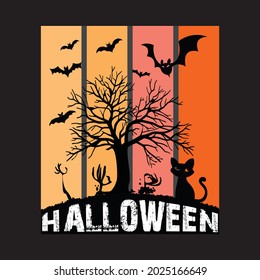 Nuevo diseño creativo de camisetas con vectores de Halloween 