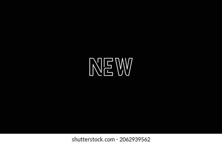 New in the creative lettering style.
