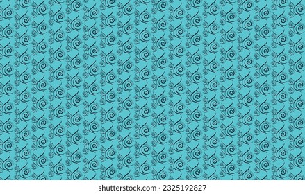 New creative seamless floral pattern design for cloths and fabrics.