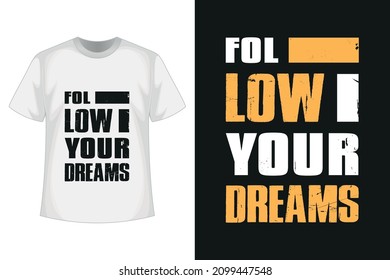 New creative unique professional distressed grunge texture typography tshirt design with vector mockup