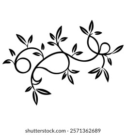 New creative vector floral design