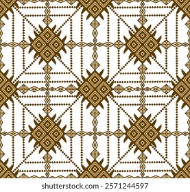 New Cross-Stitch ehtnic design for fabric pattern, hat, basket, Ceramic, Needlework, carpet, Decorative illustration