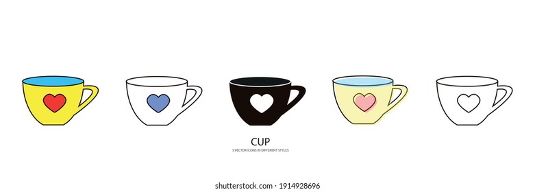 new CUP vector type icon
