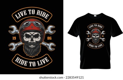 New custom motorcycle trendy t shirt design 6