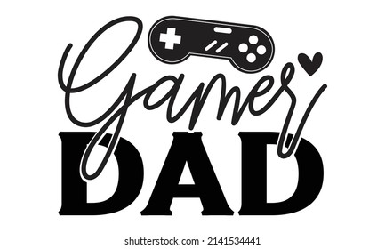 New Dad SVG T shirt Design