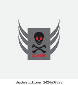 New Danger Logo With 3D