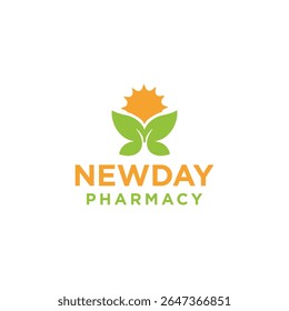 New Day Pharmacy Logo Vector Simple