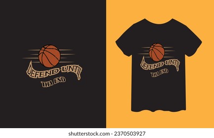 New Design Basketball t-shirt design