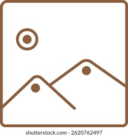 Icono de Vector de Galería de diseño Nuevo 