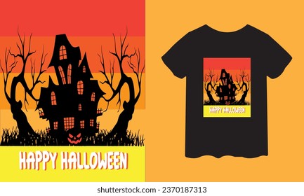 New design halloween party t-shirt design