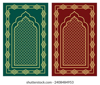  New Design Islamic Muslim Prayer Mats Rug Janamaz Salah