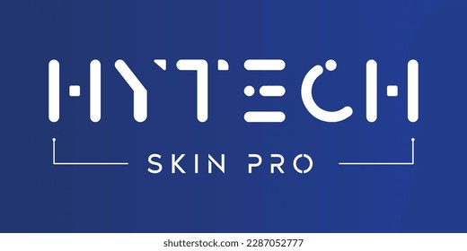 New Design Logotype. Hytech Skin Pro