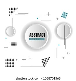 New design modern abstract polygonal triangular geometric background label sticker banner vector