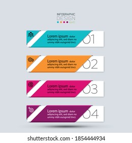 The new design of square labels by vecotor can present a showcase and communicate through marketing. infographic illustration.