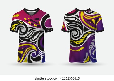 New design of Tshirt sports abstract jersey suitable for racing, soccer, gaming, motocross, gaming, cycling.