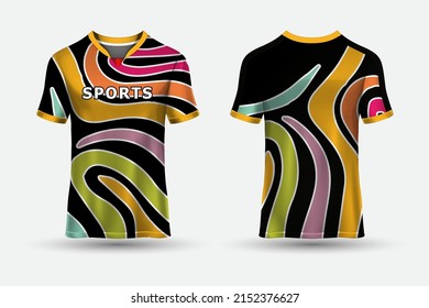 New design of Tshirt sports abstract jersey suitable for racing, soccer, gaming, motocross, gaming, cycling.