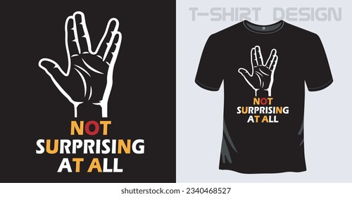 New Design Typography Black T-shirt