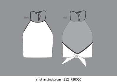 New Design Women Top Vector