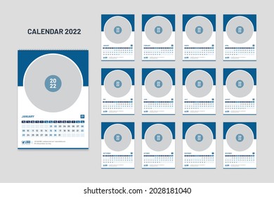 New desk, wall, table calendar 2022