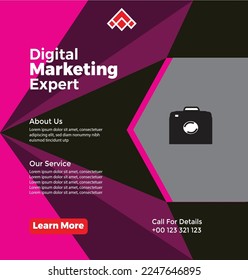 New Digital Marketing Post Card