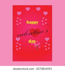 new digital print valentine love design vector